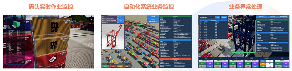 港口数字孪生与人机交互平台