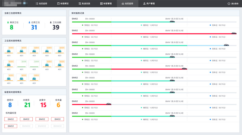 新能源4s店车辆维保可视化系统